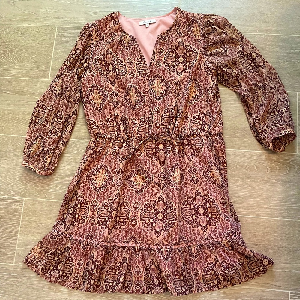 Madewell Mini Dress with elastic waist